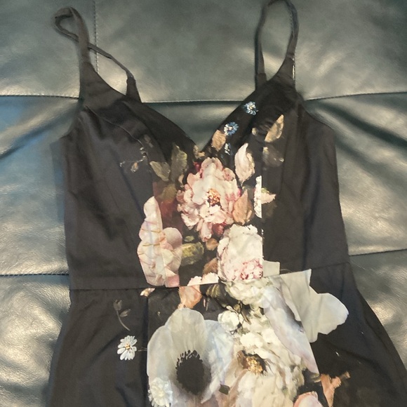 ASOS Black Floral Dress - Picture 4 of 9